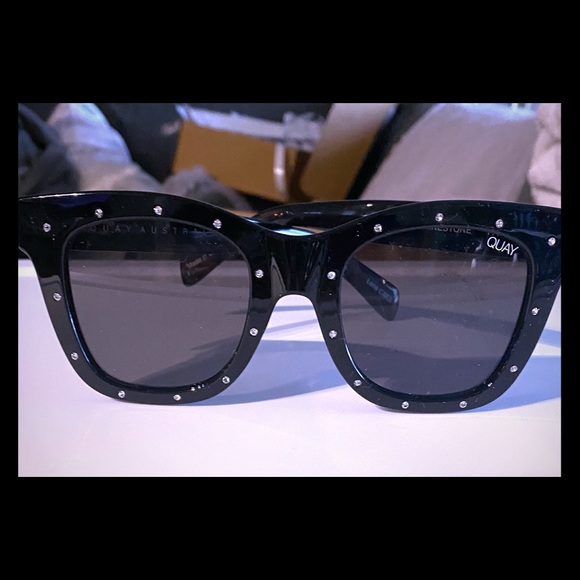 Quay Australia Accessories - After Hours Rhinestone 50mm Sunglasses
QUAY